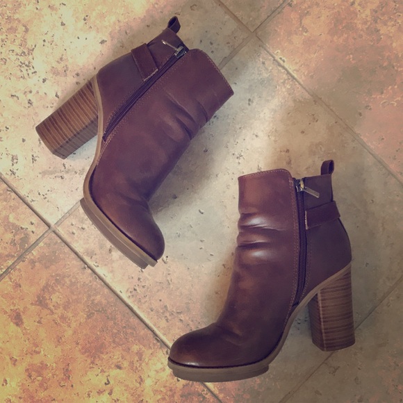 target leather boots